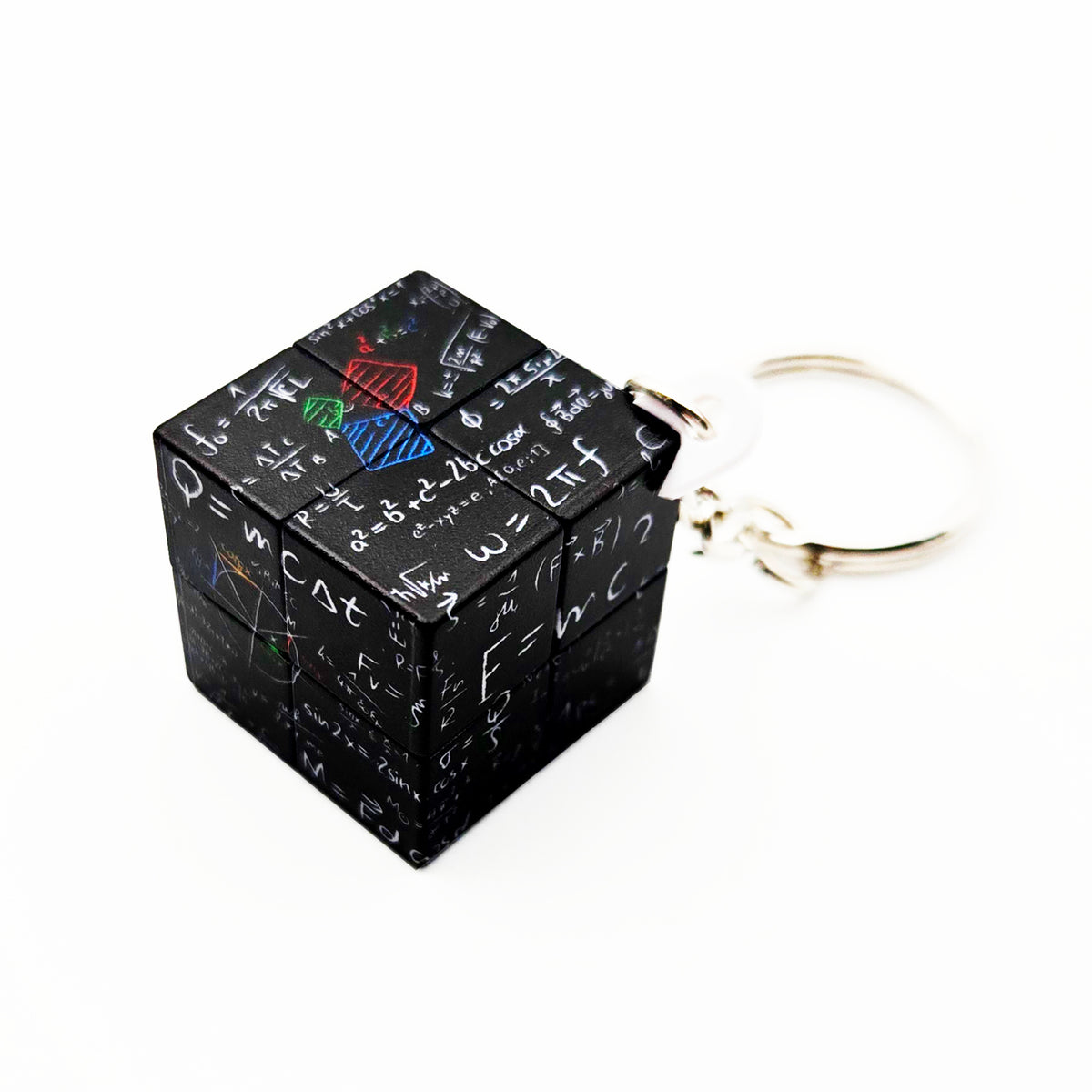 2×2 – Cube Puzzle Porte-clés – E=MC² – Collection Science
