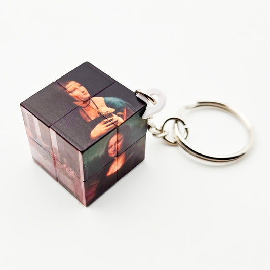 2×2 – Cube Puzzle Porte-clés – Da Vinci – Collection Art