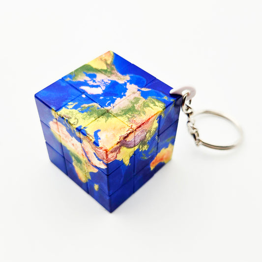 3×3 – Cube Puzzle Porte-clés – The Blue Planet – Collection Science