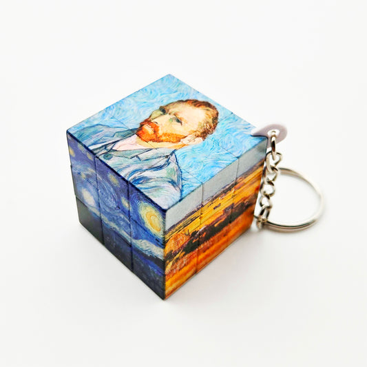 3×3 – Cube Puzzle Porte-clés – Van Gogh – Collection Art