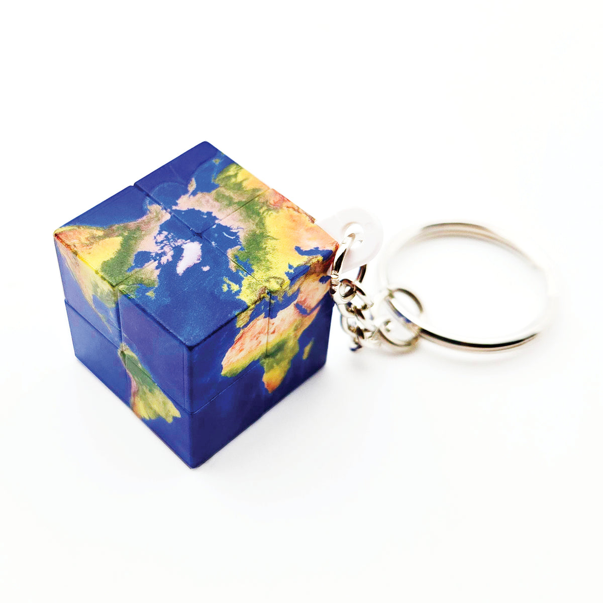 2×2 – Cube Puzzle Porte-clés – The Blue Planet – Collection Science