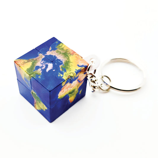 2×2 – Cube Puzzle Porte-clés – The Blue Planet – Collection Science