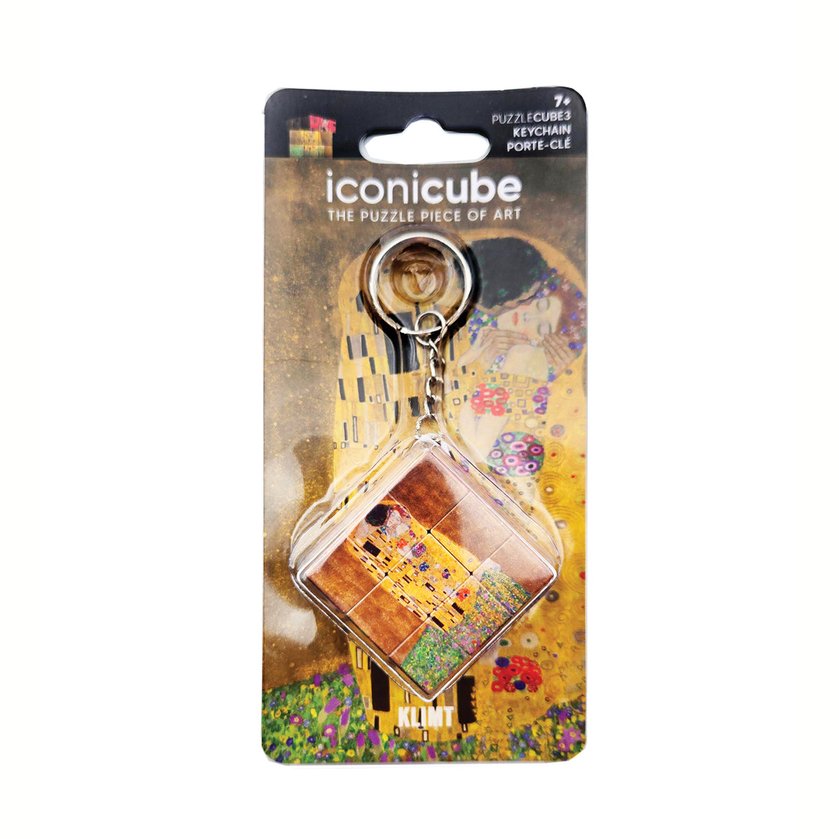 3×3 – Cube Puzzle Porte-clés – Klimt – Collection Art